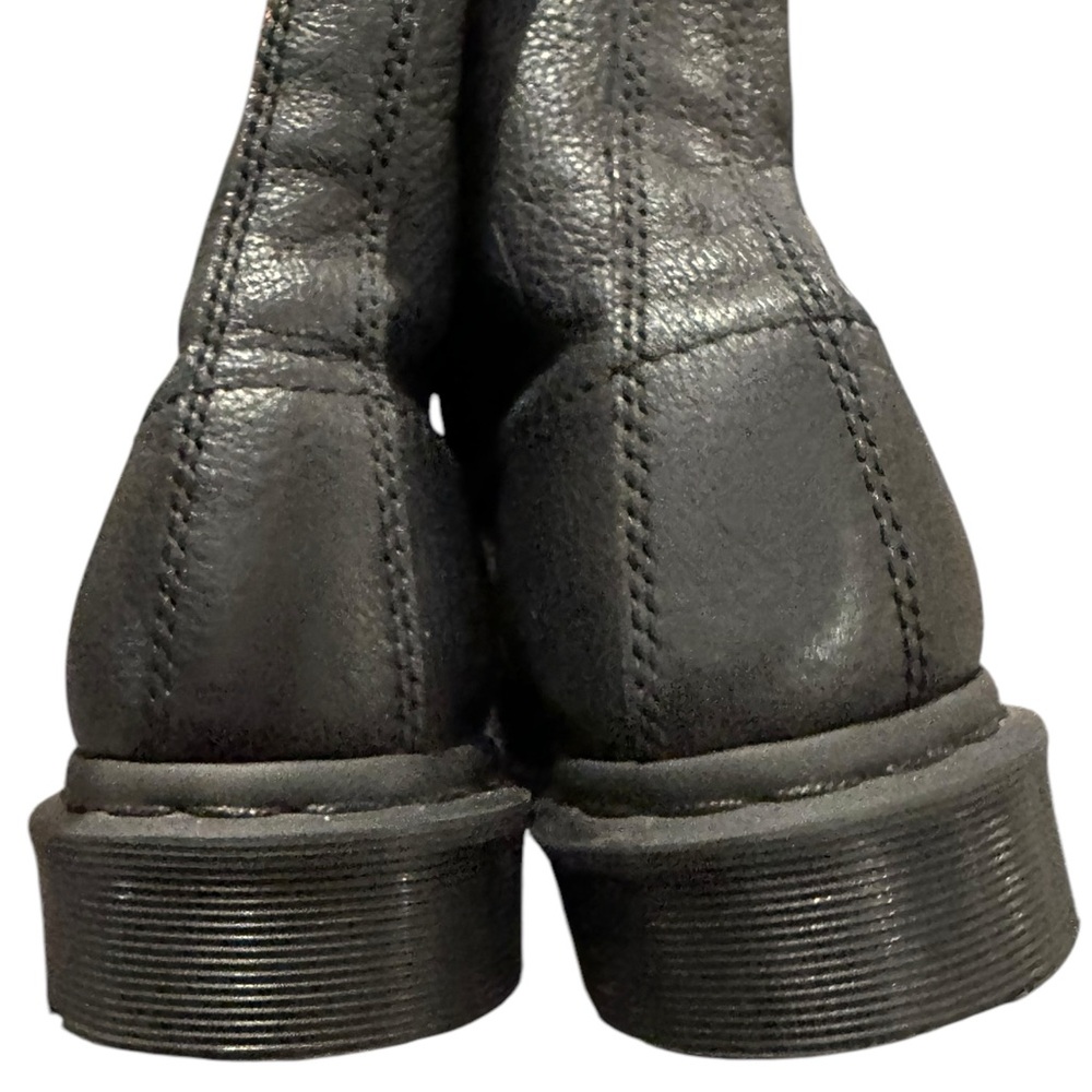 Dr. Doc Martens 1460 Pascal Mono Black Lace Up Boots 8-Hole 6 7 - Picture 9 of 12